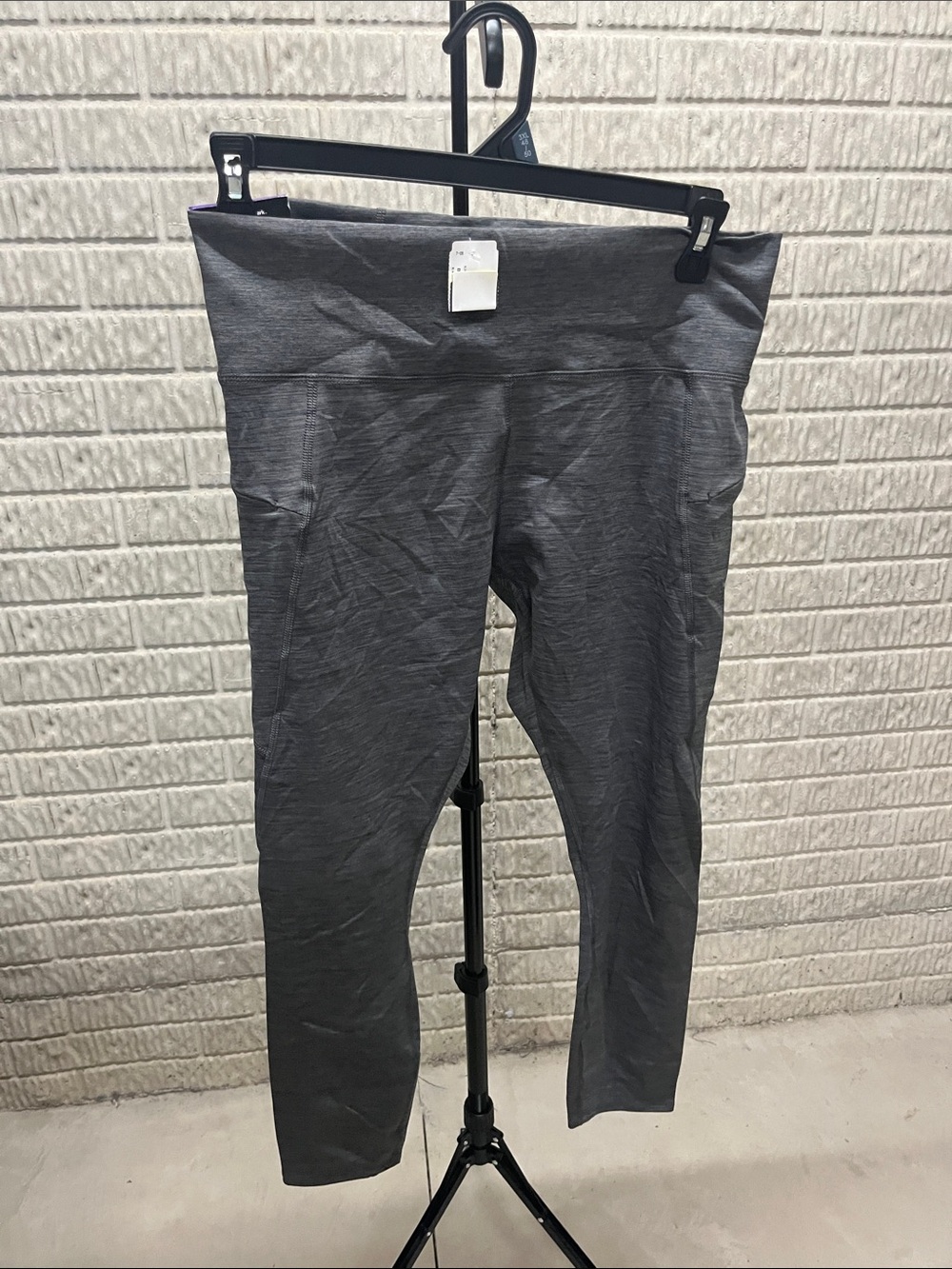 Marika Work It Out Legging Athletic Leggings Gray XL NWT
